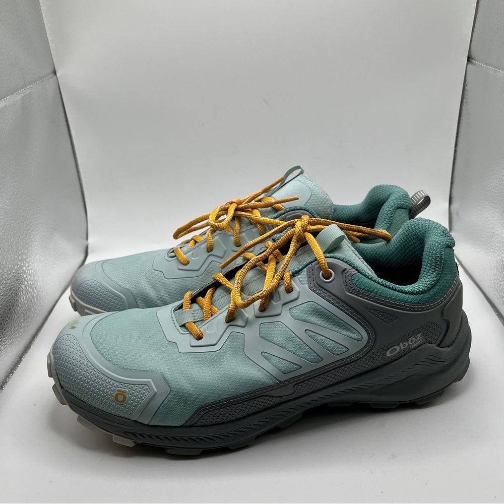 Oboz Katabatic Low Waterproof Hiking Shoes women’s size 9.5 grip sneakers EUC - Picture 4 of 9